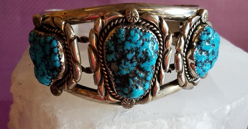 301 Turquoise and Sterling Silver Cuff Bracelet