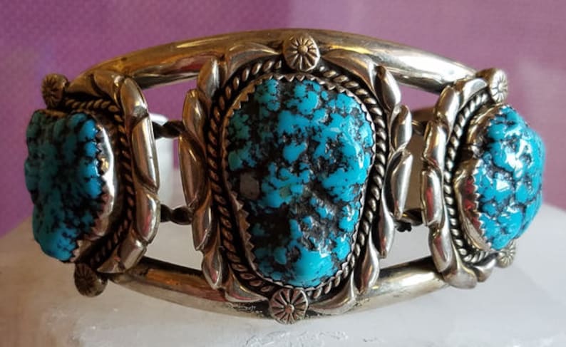 301 Turquoise and Sterling Silver Cuff Bracelet