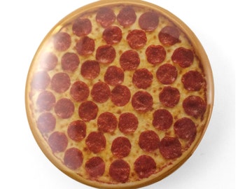 59mm Button Pizza riesen Anstecker KULT* Goodies Merchandise Italien Essen 