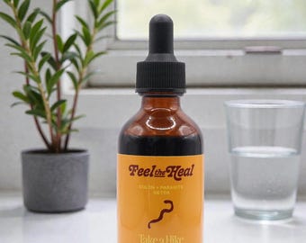 Herbal Parasite Tincture | Black Walnut, Wormwood, Clove Gut Detox