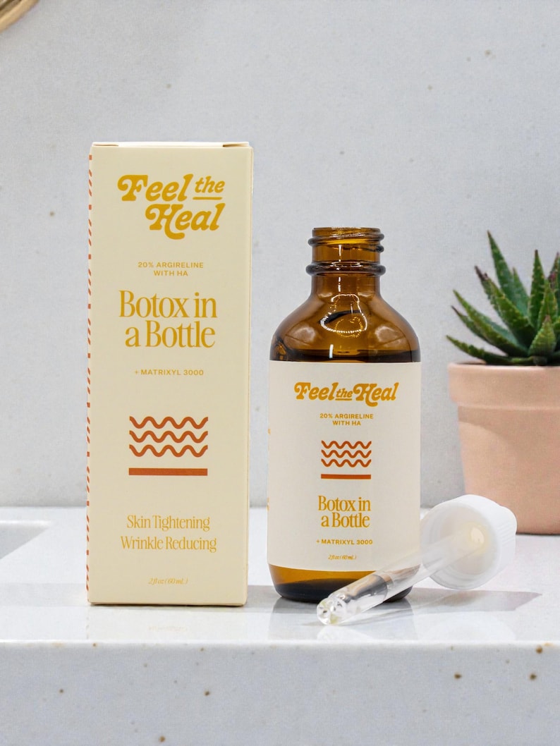Anti-Aging Argireline Serum | Peptide Face Serum | Wrinkle & Fine Line Support image 1