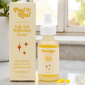 Kojic Acid and Vitamin C Serum | Brightening & Dark Spot Corrector