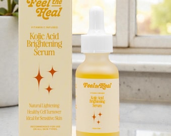 Kojic Acid and Vitamin C Serum | Brightening & Dark Spot Corrector