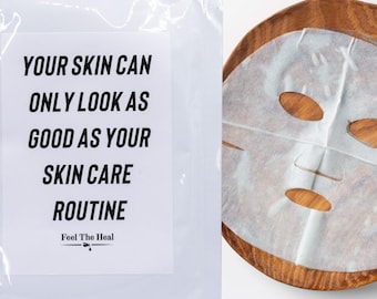 Hyaluronic Acid and B5 Sheet Mask | Hydrating & Plumping Face Treatmen
