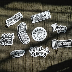 90s Flip Phone – Die Cut Sticker