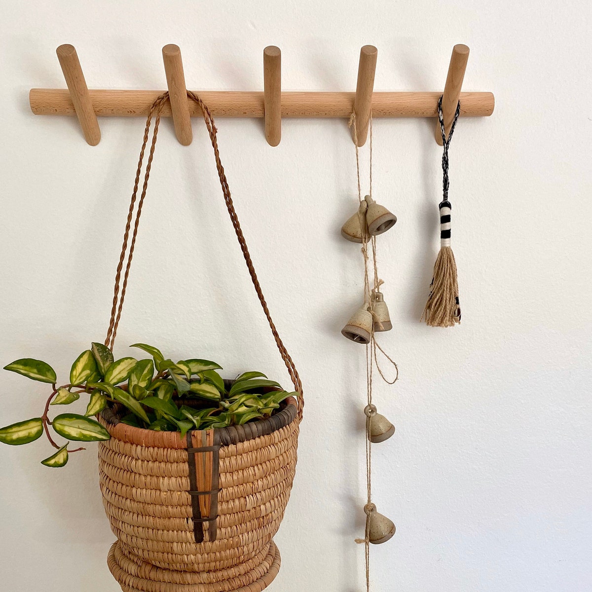 Handmade European Beech Wood Wall Mount Coat & Hat, Towel, Backpack, Robe Hook Rack~3,4,5,7-peg~back in Stock! - Etsy