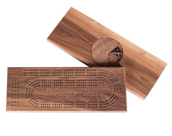 Walnut Cribbage Board