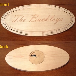 Cribbage board - Cribbage Board personnalisé - Custom Cribbage board