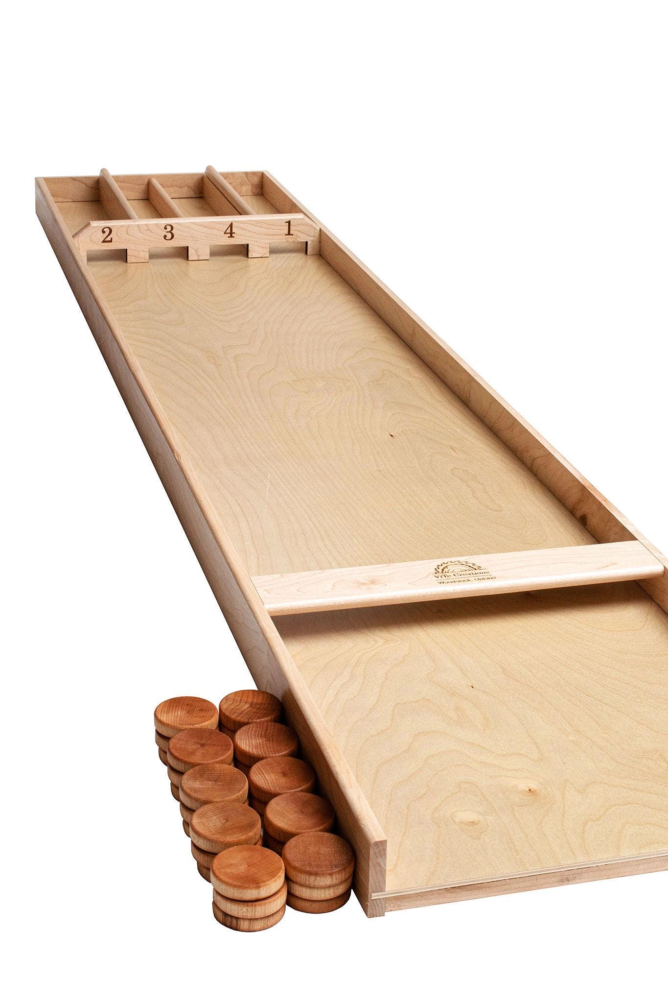 Sjoelen Board - Dutch Shuffleboard - Sjoelbak Board - Etsy Canada