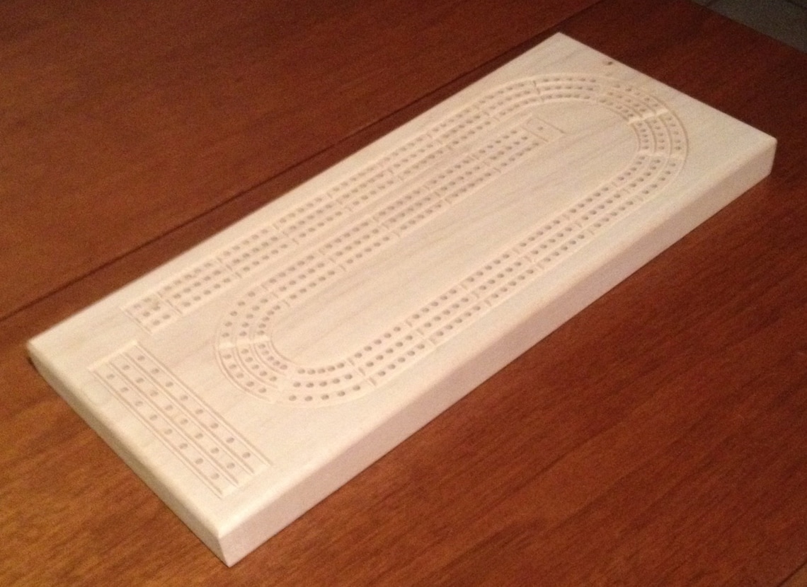 Cribbage Board Personalized Cribbage Board Unique Cribbage Etsy