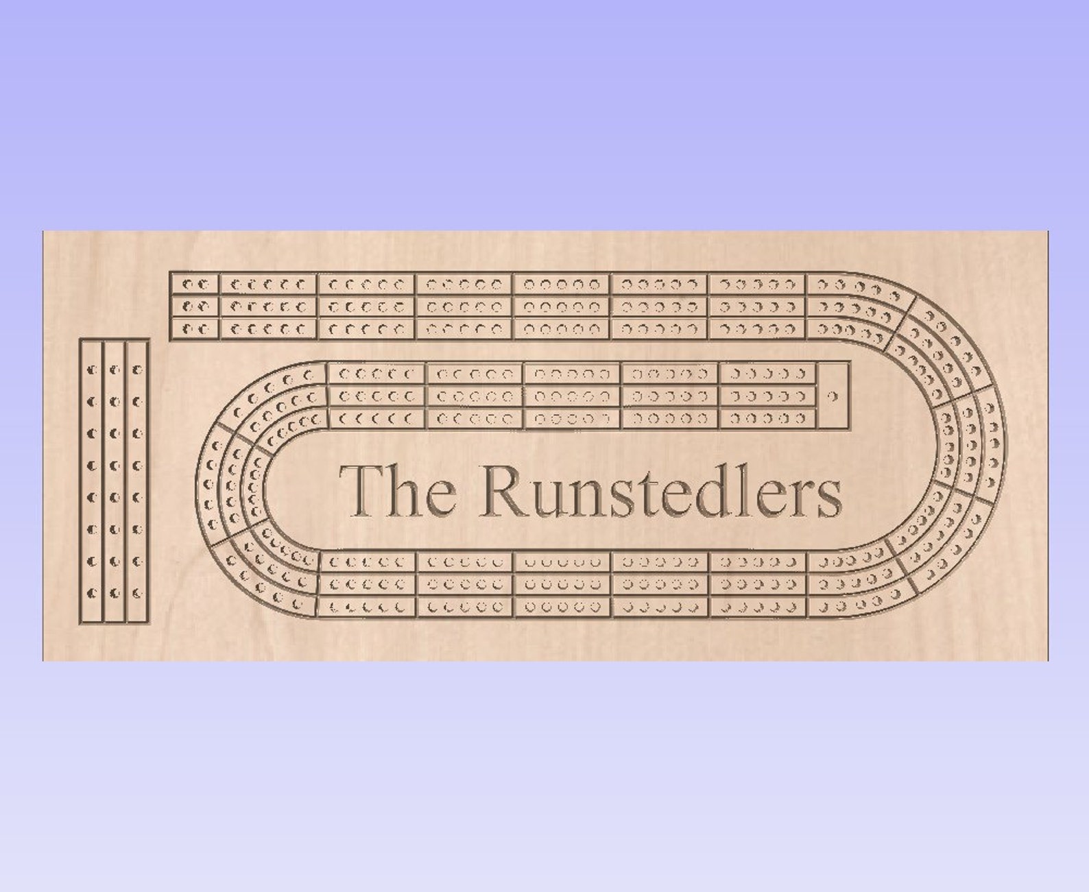 Cribbage Board Personalized Cribbage Board Unique Cribbage Etsy