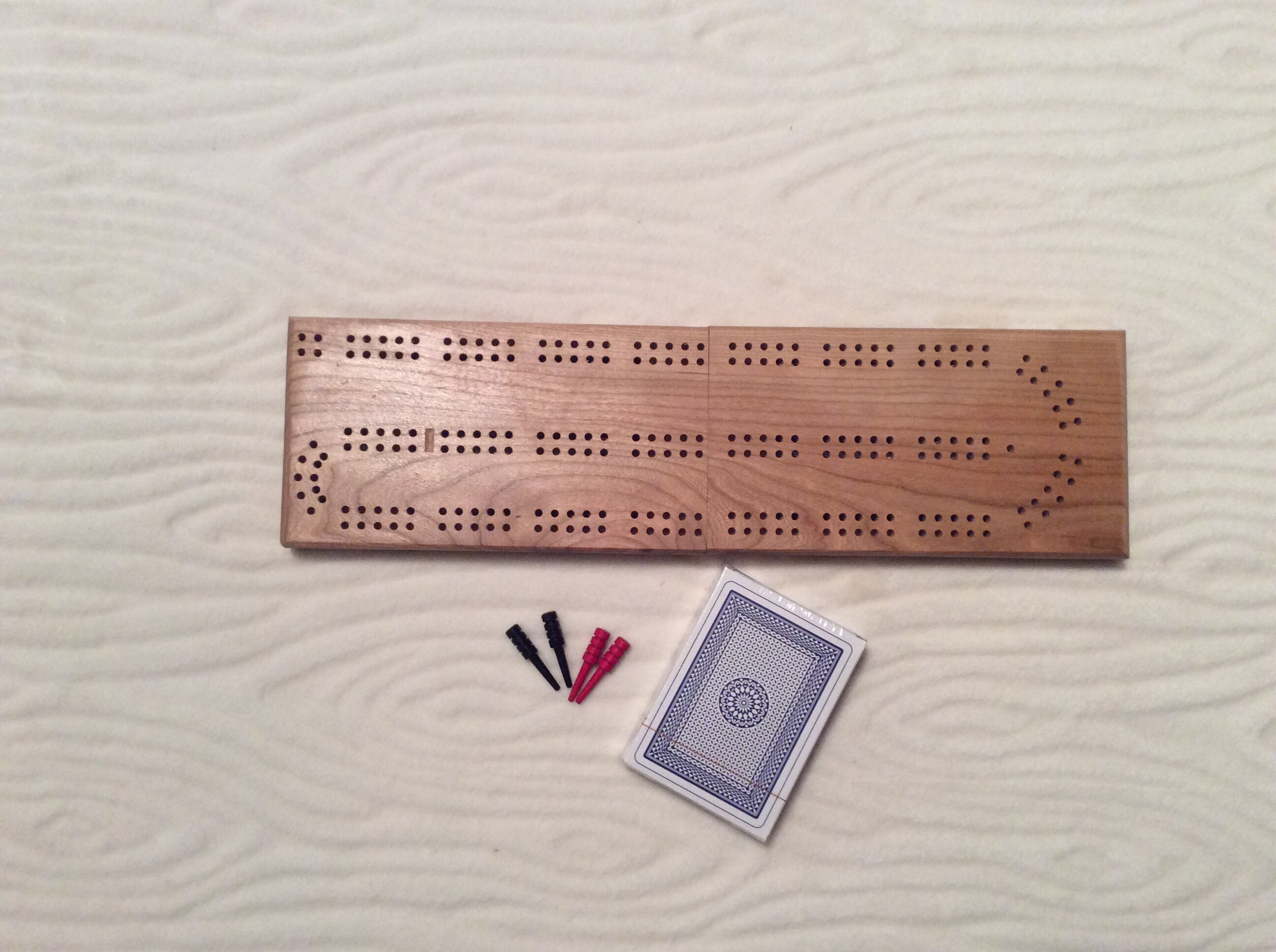 Travel Cribbage Board Personalized Cribbage Board Custom Etsy