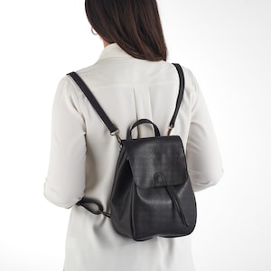 Black mini bookbag 2025