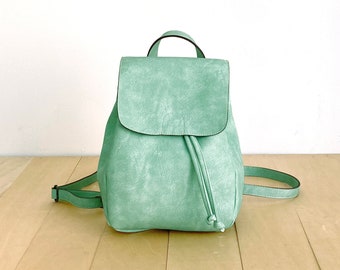 Mint colored backpack clearance