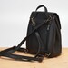 Black Mini Backpack - Vegan Backpack - Natural Grain - Convertible Bag ...