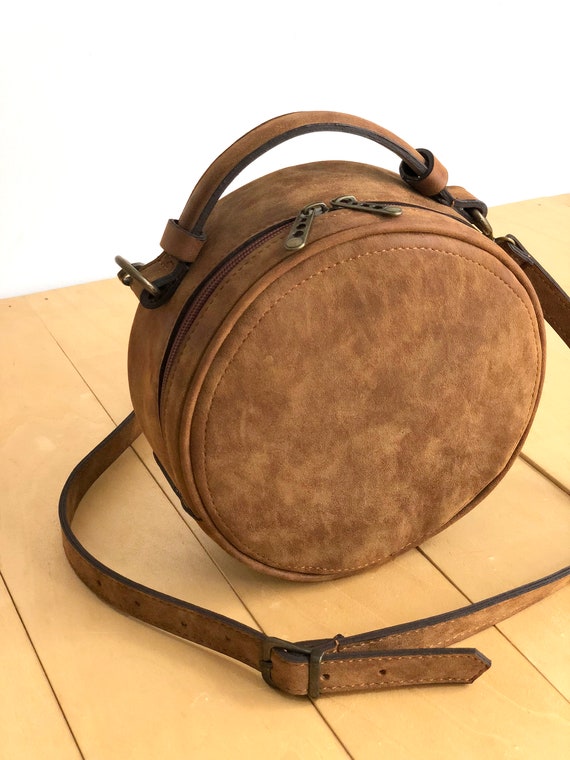 Brown Circle Bag