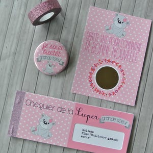 Kit annonce grossesse grande soeur