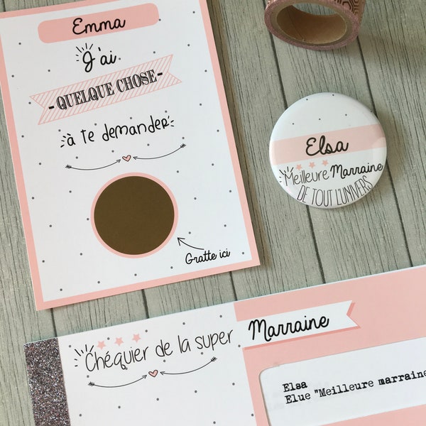 Kit de la super marraine pour faire votre demande