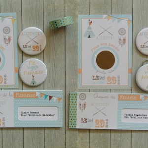 Kit de regalo padrino padrino tema Tipi