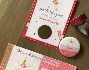 Kit super grande soeur Licorne