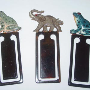 Elephant and Fog Bookmark Reader Marker Gift Set of 3