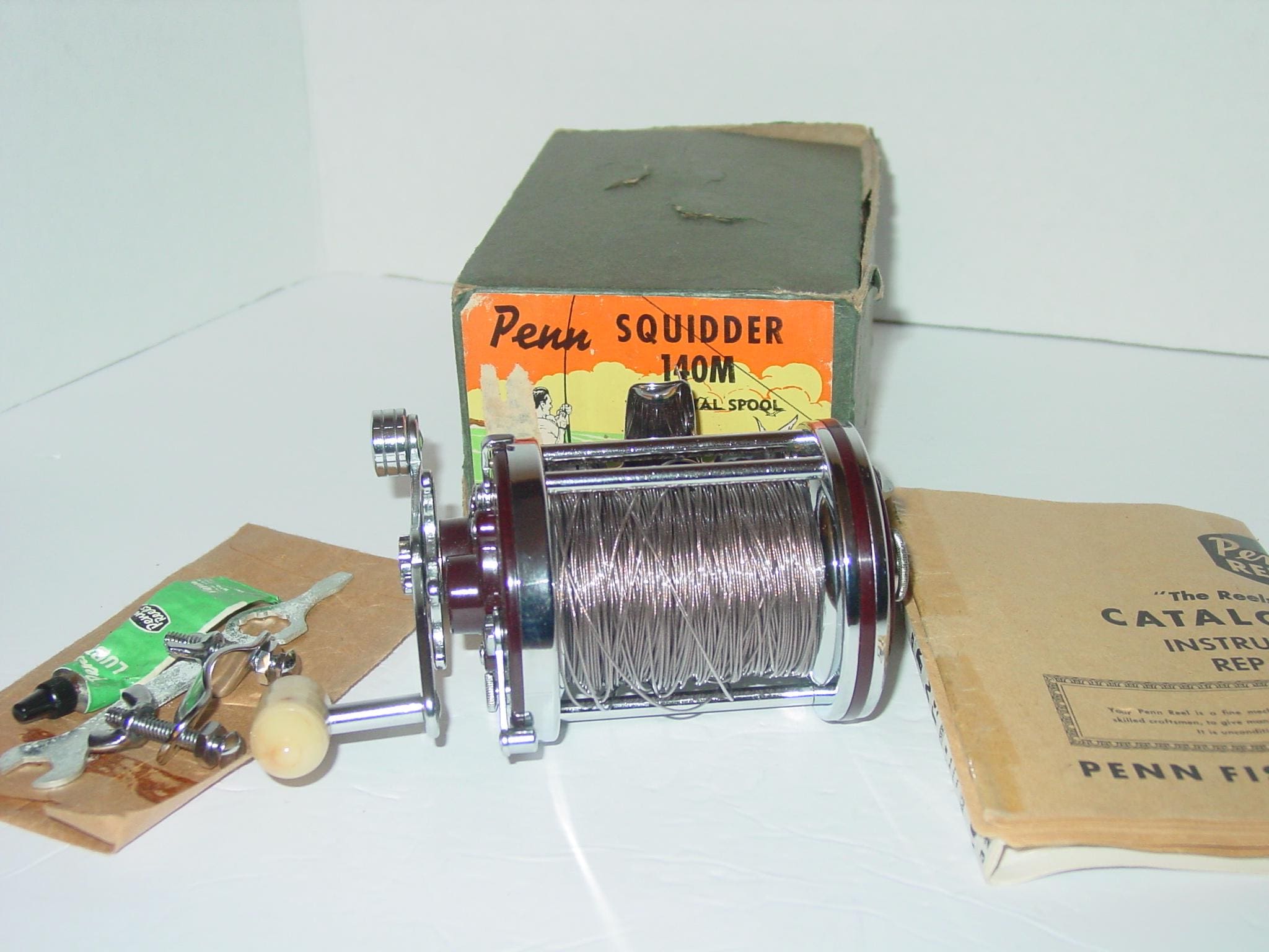 creed gt fishing reel 3000 S 6.2:1 (Fresh) Type:Bone & Koa The 5 Hardest Fish collection-tube-rod-holders