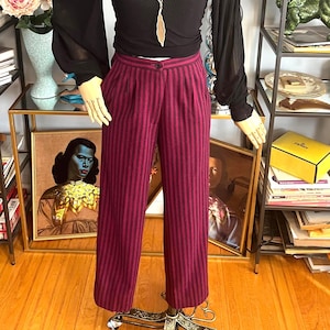 80s Striped Pants - Etsy