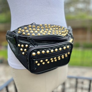 Fanny pack with studs deals