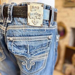 Vintage Rock Revival Jeans - Etsy