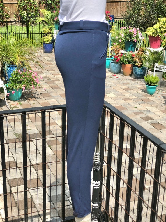 VINTAGE JODHPURS LADIES/navy blue riding pants/vi… - image 4