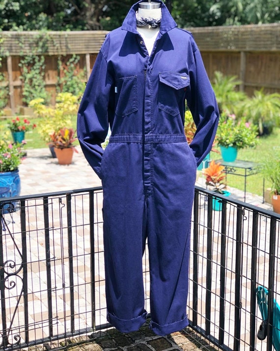 VINTAGE COVERALLS/coveralls/vintage coveralls/blue