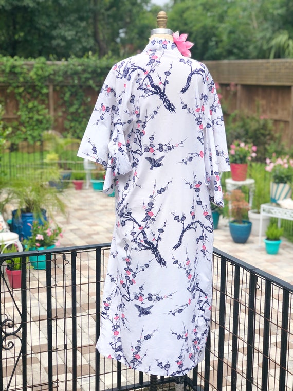 VINTAGE YUKATA KIMONO/Japanese cotton kimono/cott… - image 4