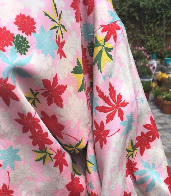 Vintage Kimono Haori, Japanese Haori Jacket, Reversible Vintage Kimono Haori, Japanese Haori Jacket, Reversible