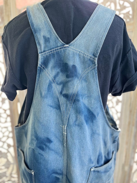 VINTAGE OVERALLS, vintage sears overalls, bleach … - image 10