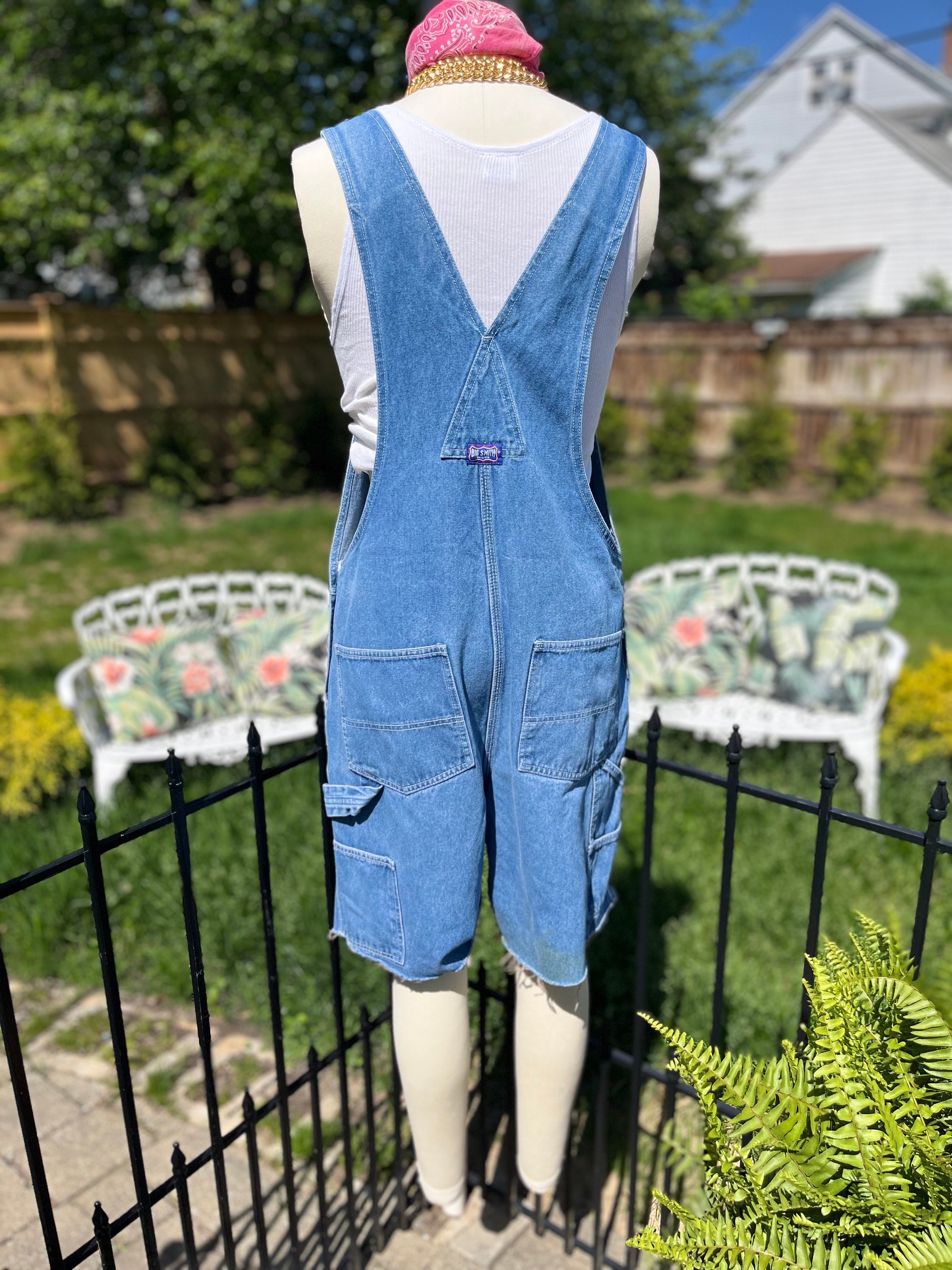 【Montana】【Vintage】Big smith オーバーオール 90s USA製 Big Smith オーバーオール ヴィンテージ デニム M