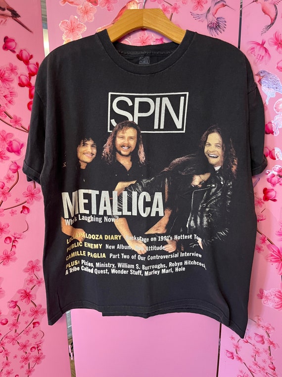 LLICA メタリカ 90s S/S Tee Metallica Vintage T Shirt 1992 Tour Concert 90's Pushead Sad