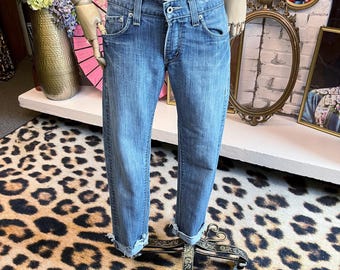 Levi 511 Skinny Slouch Jeans: Faded Low Rise