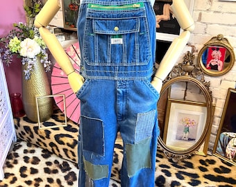 Vintage W32'' Liberty Latzhose mit Patches