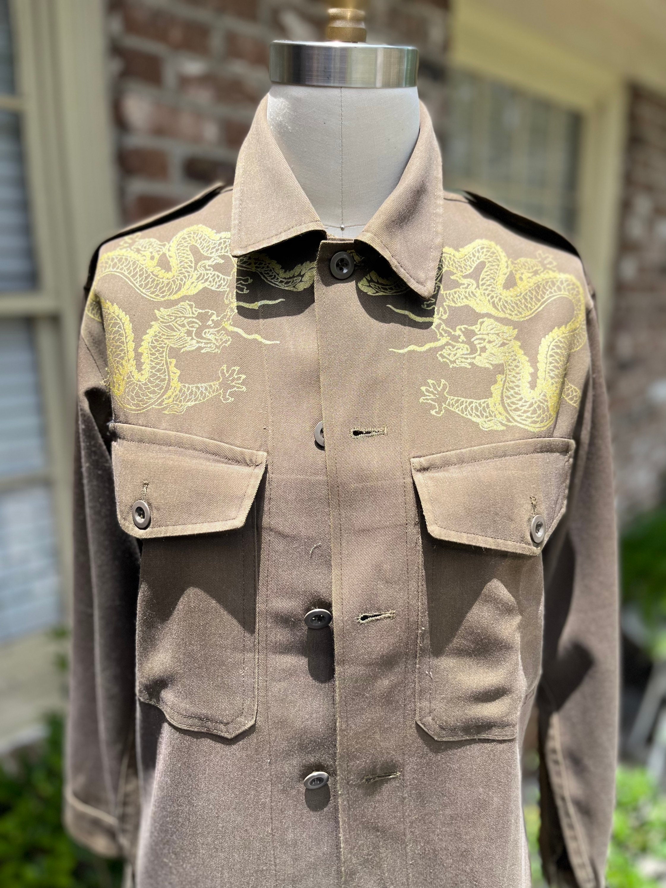 Camicia shop militare vintage