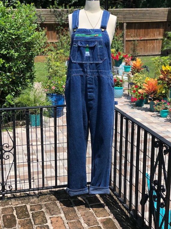 VINTAGE OVERALLS/denim overalls/vintage overalls/l