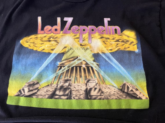 VINTAGE ZEPPELIN TEE/vintage Led Zeppelin tee/mus… - image 6