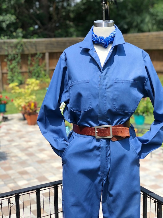 VINTAGE COVERALLS/coveralls/blue coveralls/utility