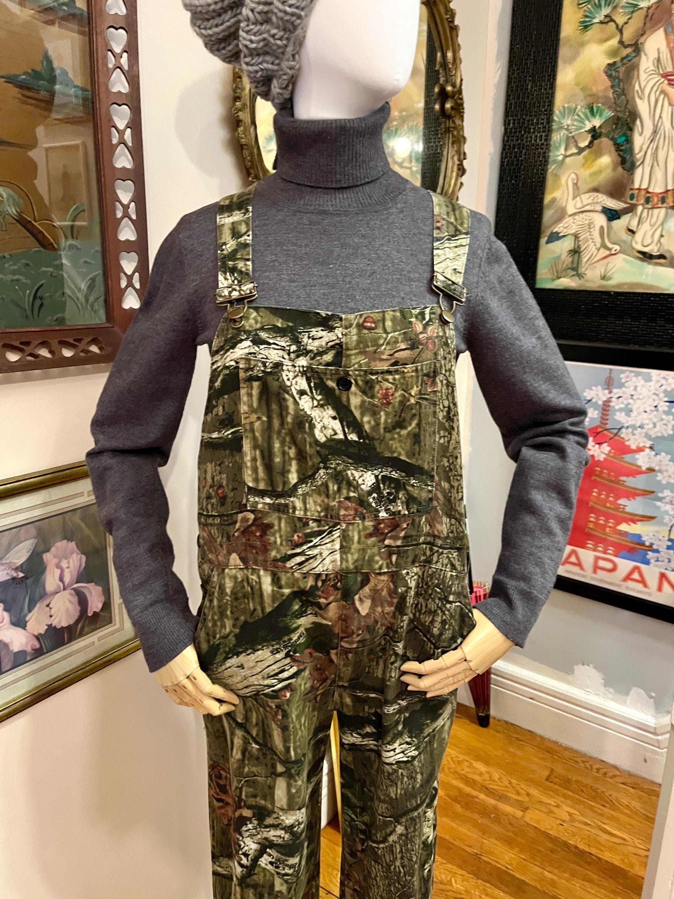 Vintage Treebark Camouflage Overalls - Ladies Small - Etsy
