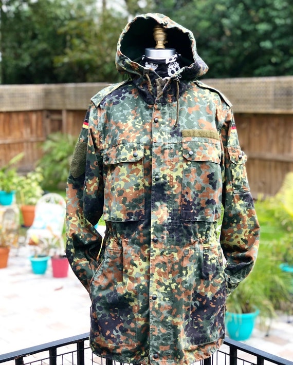 VINTAGE GERMAN PARKA/German military parka/flectar