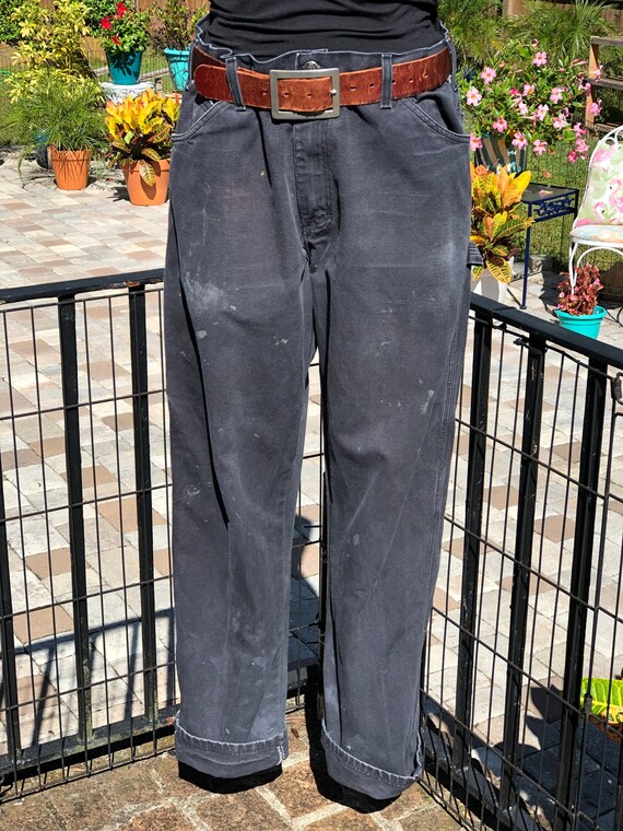 VINTAGE WORK PANT/Dickies workpant/canvas workpant