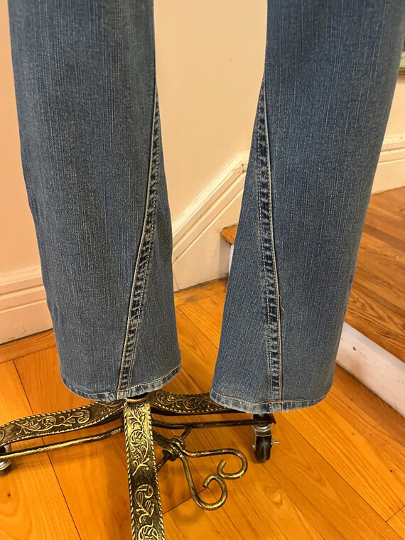 True Religion Y2K Low Rise Twist Bootcut Jeans - 28x31 - Gem