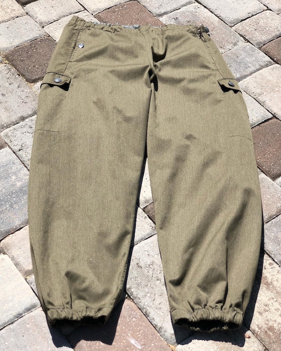 FREE US SHIPPING/Italian army pants/vintage army p