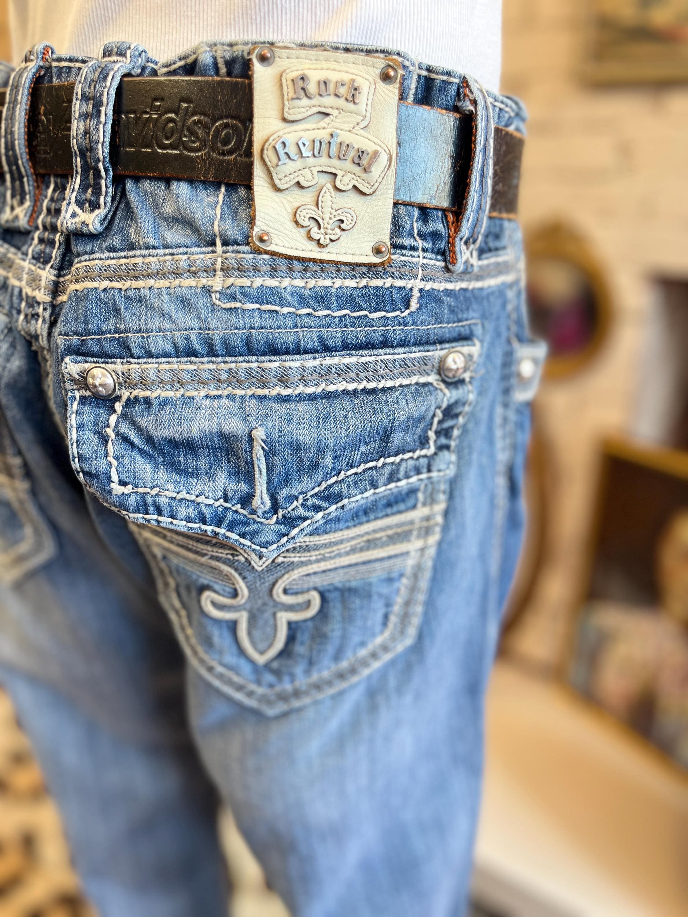 Rock revival jeans - Etsy 日本
