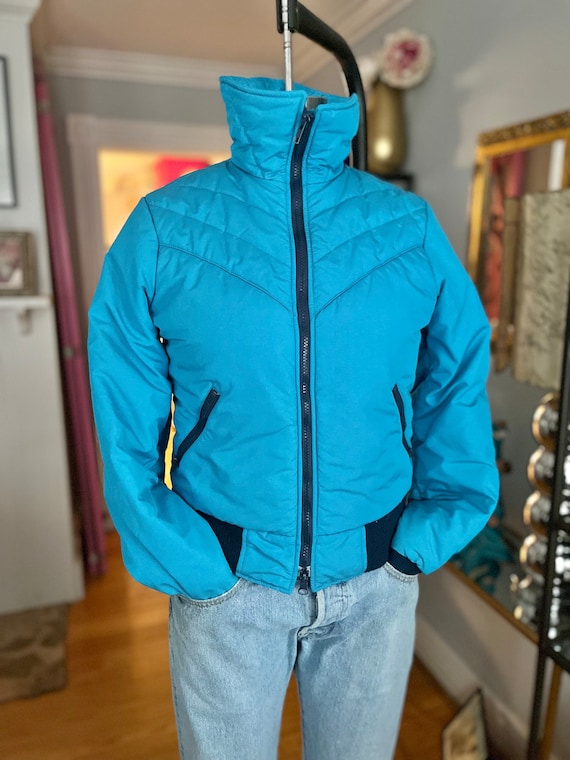 Blue ladies ski jacket hotsell