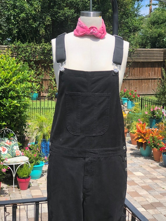 Vintage Overalls Women, Overalls Women, Black, la… - image 1